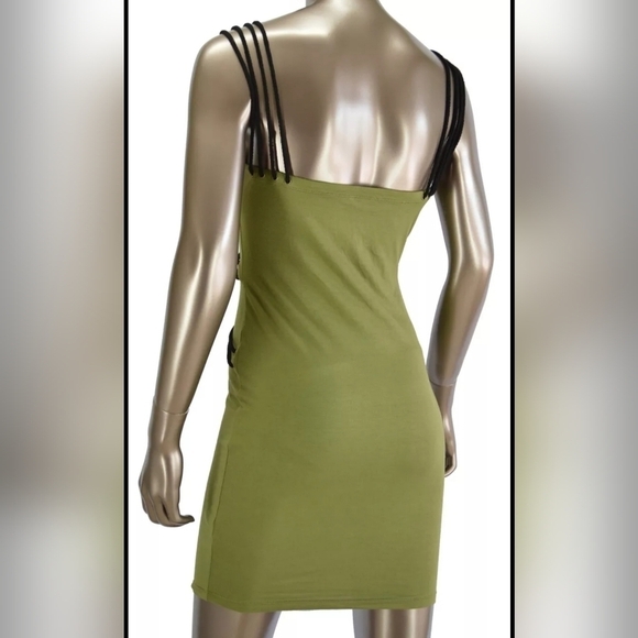 NWT  Stylestalker Olive Jackal Dress Sz6 - Picture 5 of 10